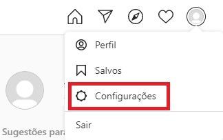 Tutorial para desativar a conta do Instagram