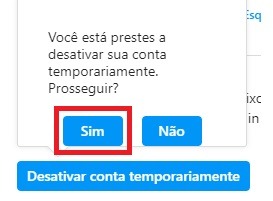 Tutorial para desativar a conta do Instagram