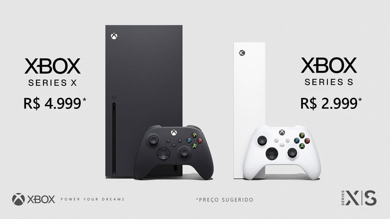 Preços do Xbox Series X e Xbox Series S no Brasil