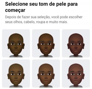 Criação de avatares personalizados do Facebook