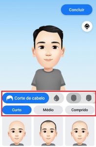 Criação de avatares personalizados do Facebook